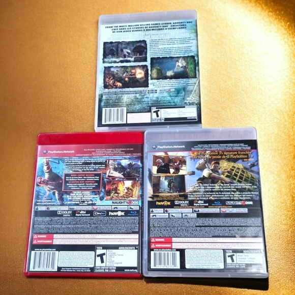Uncharted PS3 Bundle of 3 Games - Picture 2 of 6
